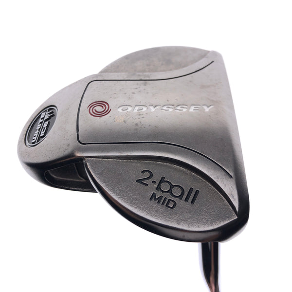 Used Odyssey White Ice 2-Ball Mid Putter / 37.0 Inches