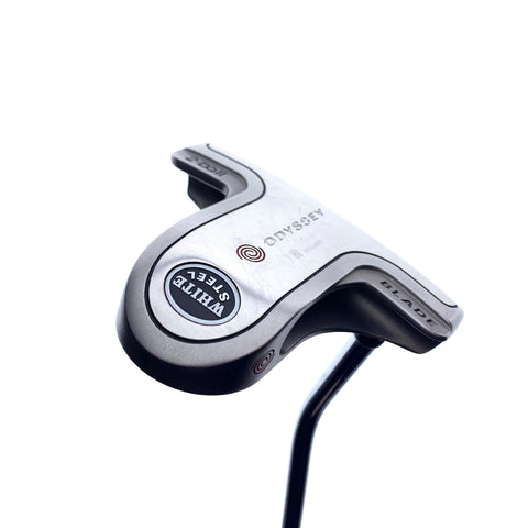 Used Odyssey White Steel 2-Ball Blade Putter / 34.0 Inches