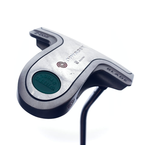 Used Odyssey White Steel 2-Ball Blade Putter / 35.0 Inches