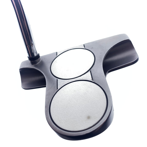 Used Odyssey White Steel 2-Ball Blade Putter / 35.0 Inches