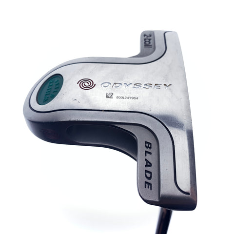 Used Odyssey White Steel 2-Ball Blade Putter / 35.0 Inches