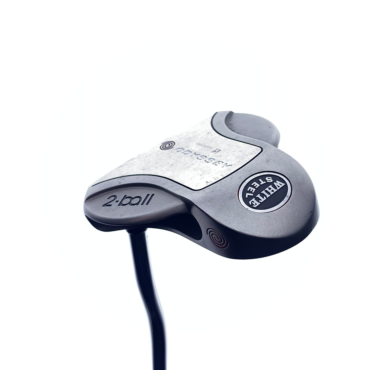 Used Odyssey White Steel 2-Ball Putter / 34.0 Inches / Left-Handed