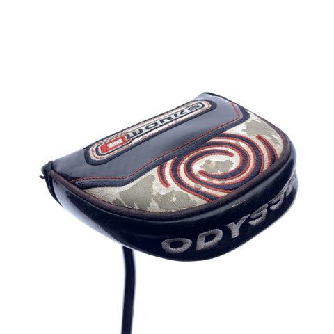 Used Odyssey White Steel 2-Ball Putter / 35.5 Inches / Left-Handed