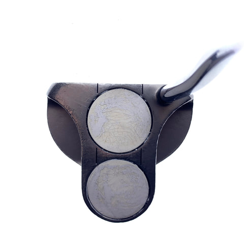 Used Odyssey White Steel 2-Ball Putter / 35.5 Inches / Left-Handed