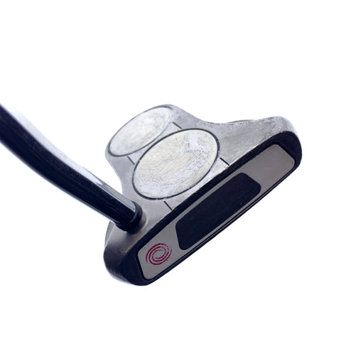 Used Odyssey White Steel 2-Ball Putter / 35.5 Inches / Left-Handed