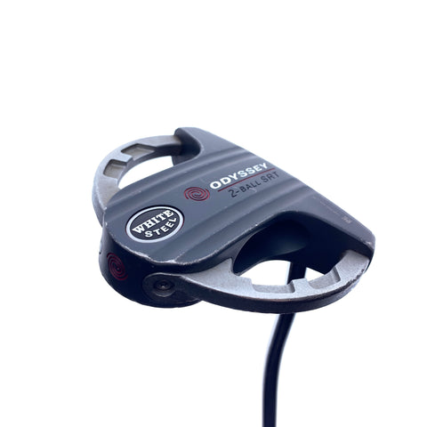 Used Odyssey White Steel 2-Ball SRT Putter / 34.5 Inches