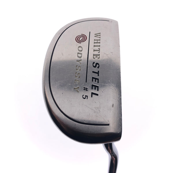 Used Odyssey White Steel 5 Putter / 34.0 Inches