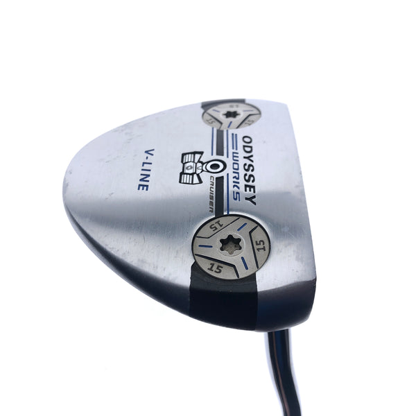 Used Odyssey Works Tank Cruiser V-Line Putter / 35.0 Inches