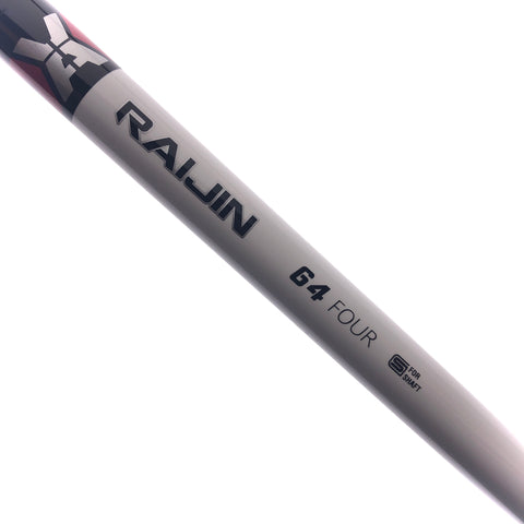Used Other Raijin 64 Four Driver Shaft / Stiff Flex / TaylorMade Gen 2 Adapter