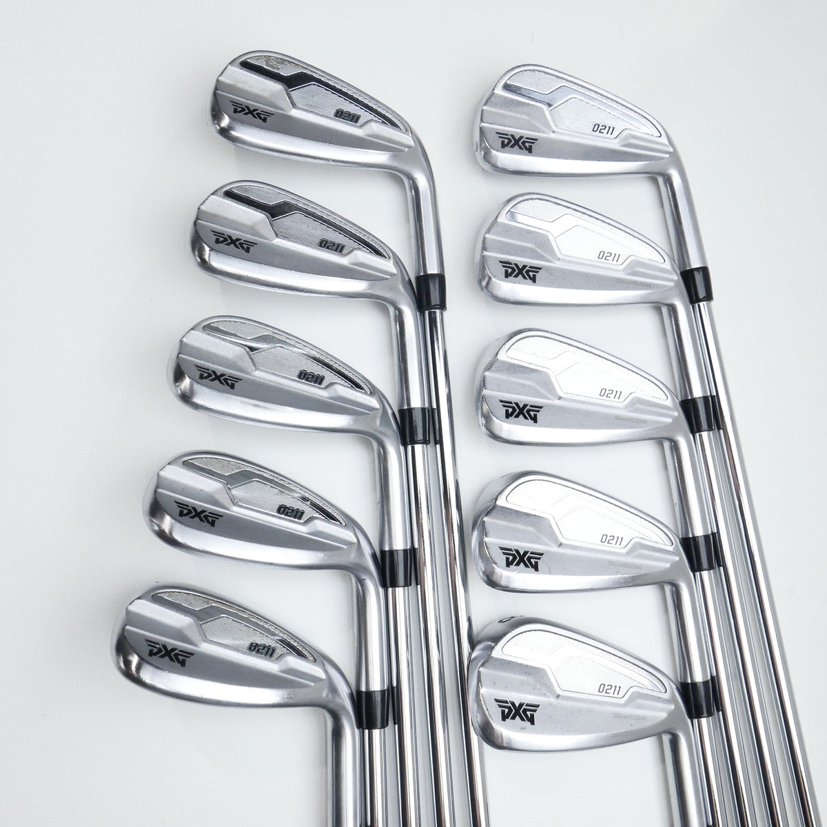 Used PXG 0211 2021 Iron Set / 4 - SW + GW + LW / Regular Flex