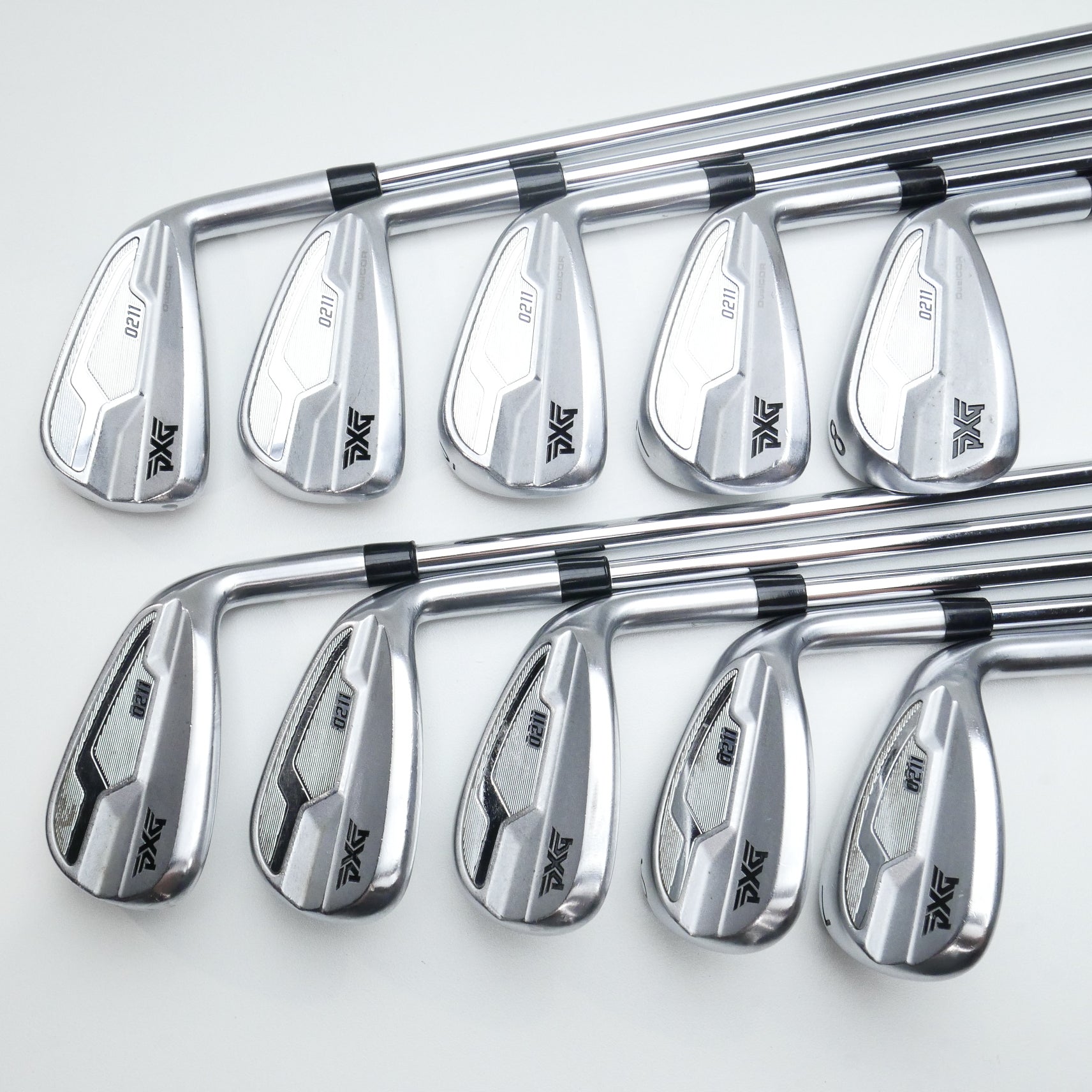 Used PXG 0211 2021 Iron Set / 4 - SW + GW + LW / Regular Flex