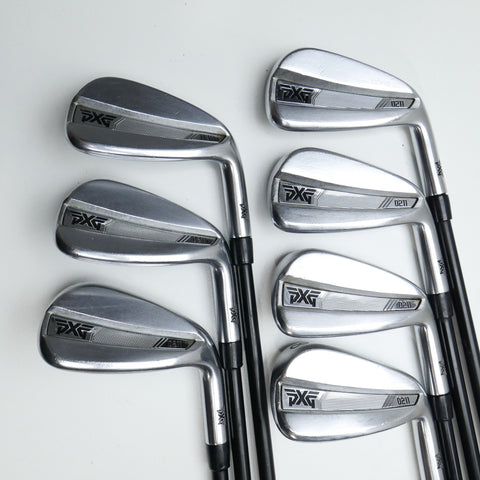 Used PXG 0211 Chrome Iron Set / 5 - PW + GW / Regular Flex