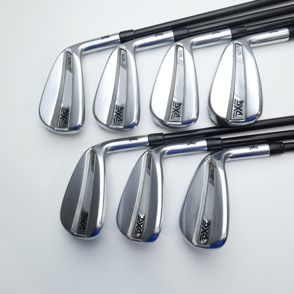 Used PXG 0211 Chrome Iron Set / 5 - PW + GW / Regular Flex
