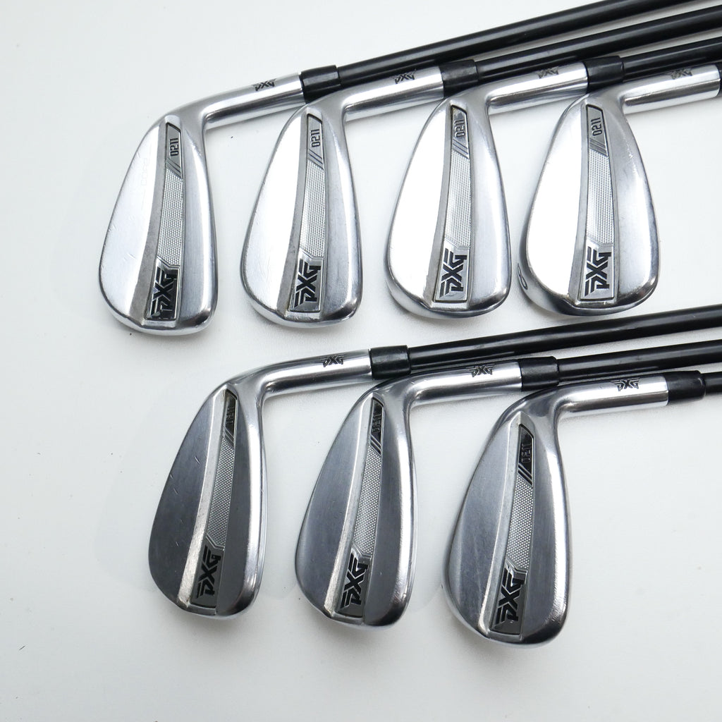 Used PXG 0211 Chrome Iron Set / 5 - PW + GW / Regular Flex