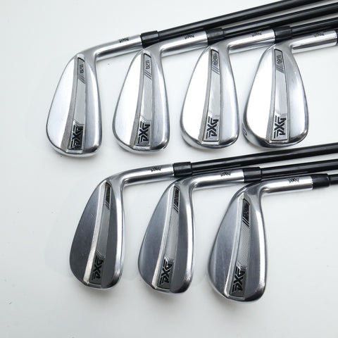 Used PXG 0211 Chrome Iron Set / 5 - PW + GW / Regular Flex