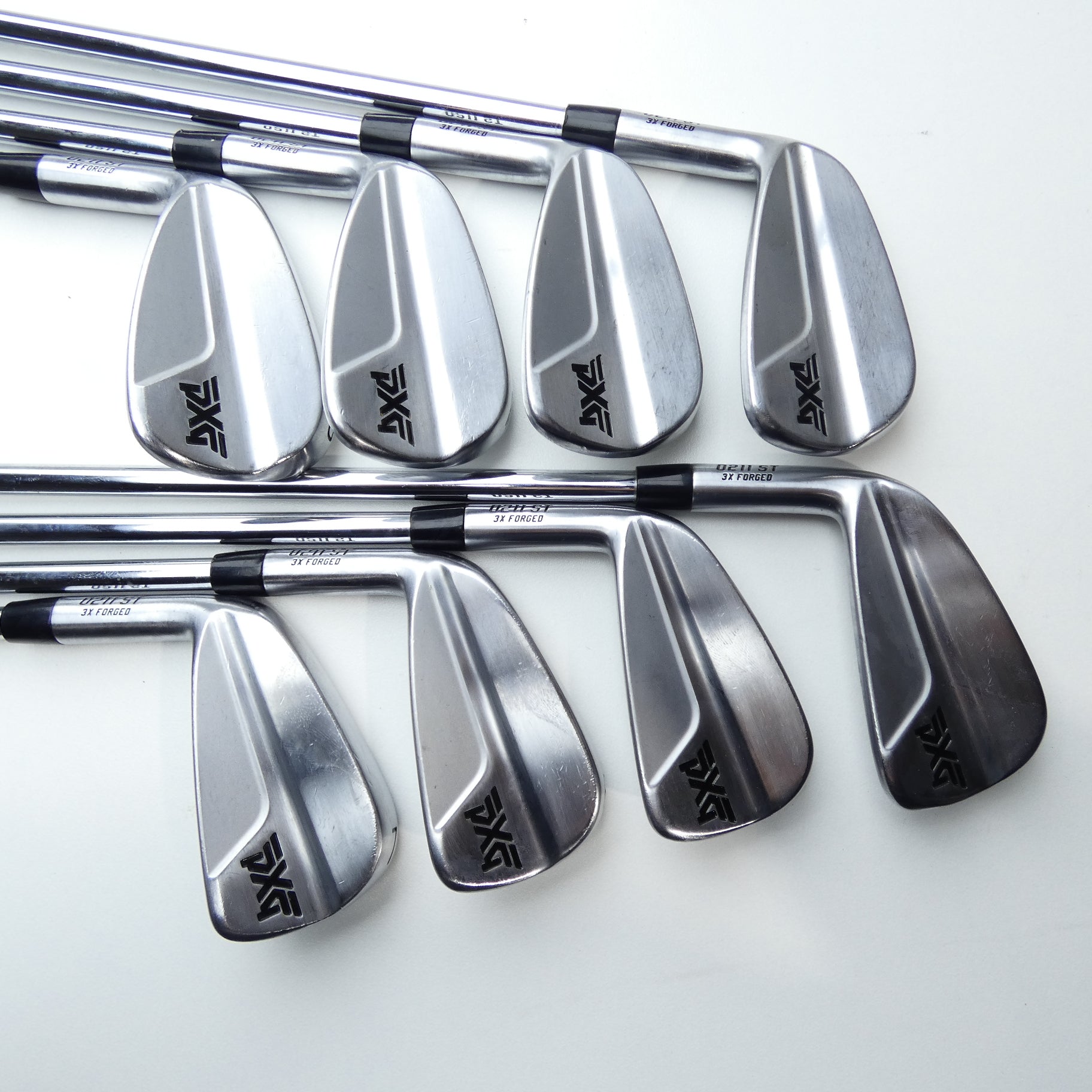 Used PXG 0211 ST Iron Set / 4 - PW + GW / Stiff Flex / Left-Handed