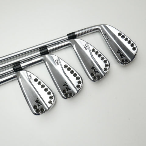 Used PXG 0311 Chrome Iron Set / 4 - PW / Stiff Flex / Left-Handed