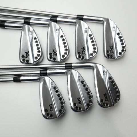 Used PXG 0311 Chrome Iron Set / 4 - PW / Stiff Flex / Left-Handed