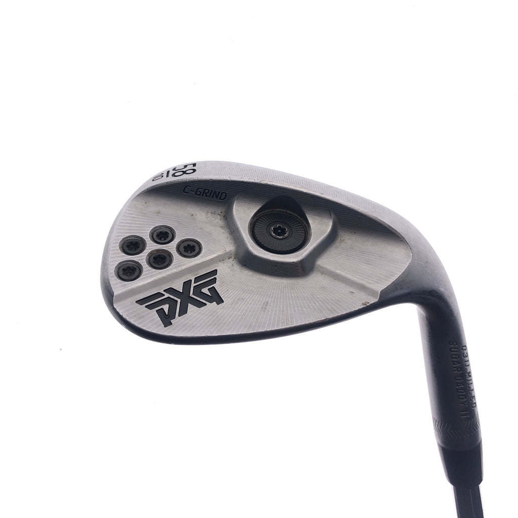 Used PXG 0311 Milled Sugar Daddy II Lob Wedge / 58.0 Degrees / Stiff Flex