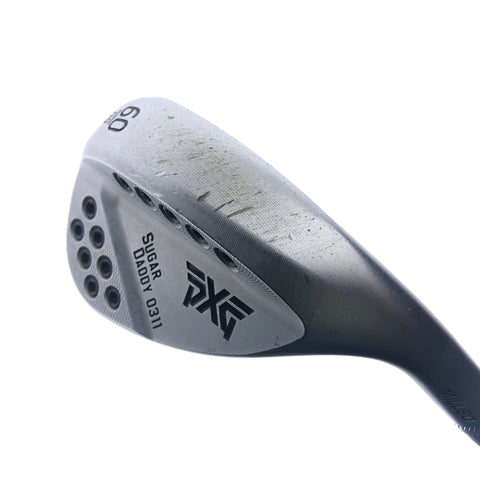 Used PXG 0311 Milled Sugar Daddy Lob Wedge / 60.0 Degrees / Stiff Flex