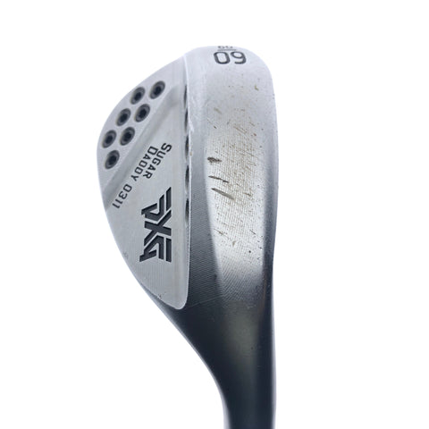 Used PXG 0311 Milled Sugar Daddy Lob Wedge / 60.0 Degrees / Stiff Flex