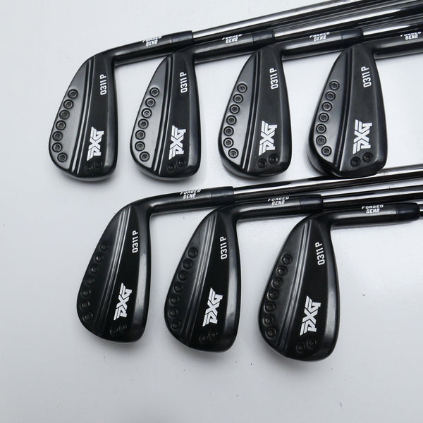 Used PXG 0311 P GEN 2 Xtreme Dark Iron Set / 4 - PW / X-Stiff Flex