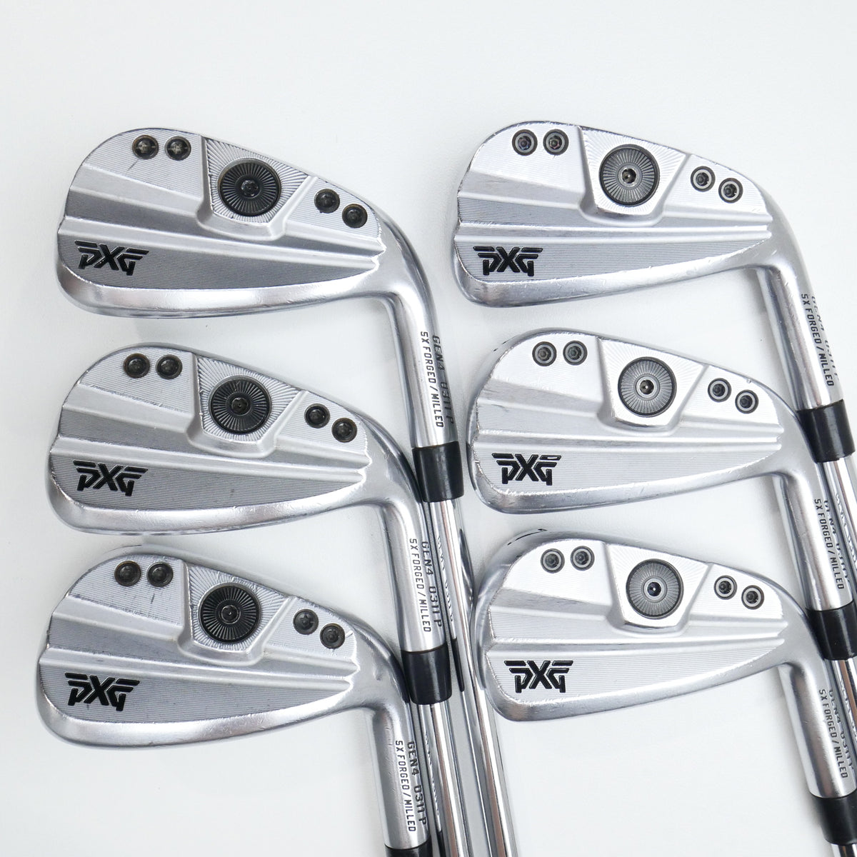 Used PXG 0311 P GEN 4 Iron Set / 5 - PW / Stiff Flex