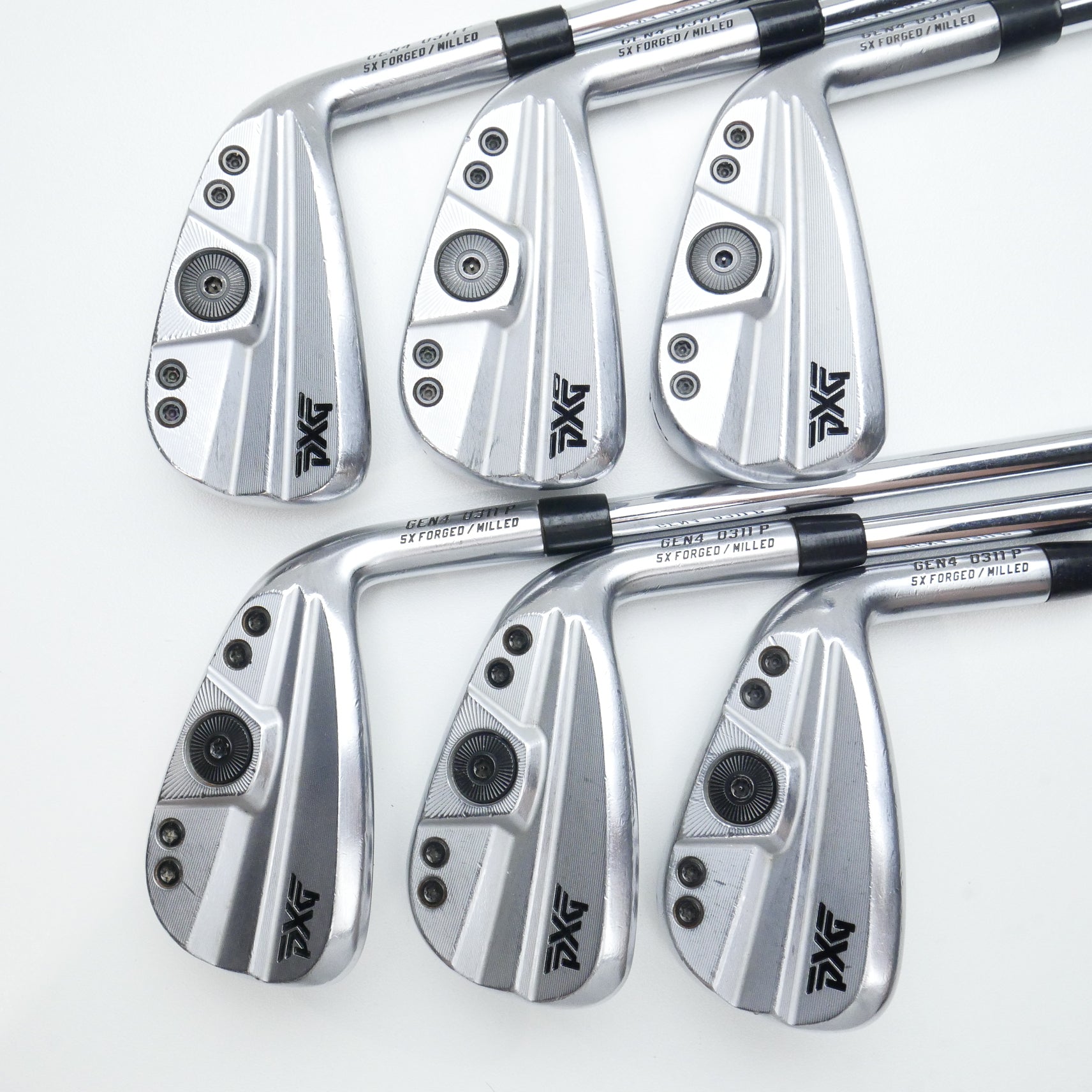 Used PXG 0311 P GEN 4 Iron Set / 5 - PW / Stiff Flex