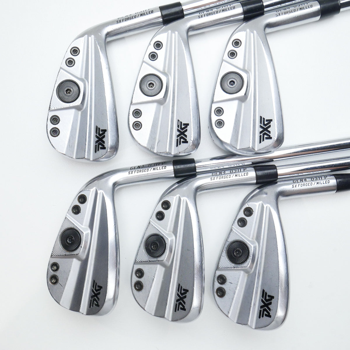 Used PXG 0311 P GEN 4 Iron Set / 5 - PW / Stiff Flex