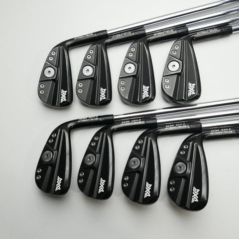 Used PXG 0311 P GEN 4 Xtreme Dark Iron Set / 4 - PW + GW / Stiff Flex
