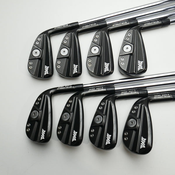 Used PXG 0311 P GEN 4 Xtreme Dark Iron Set / 4 - PW + GW / Stiff Flex
