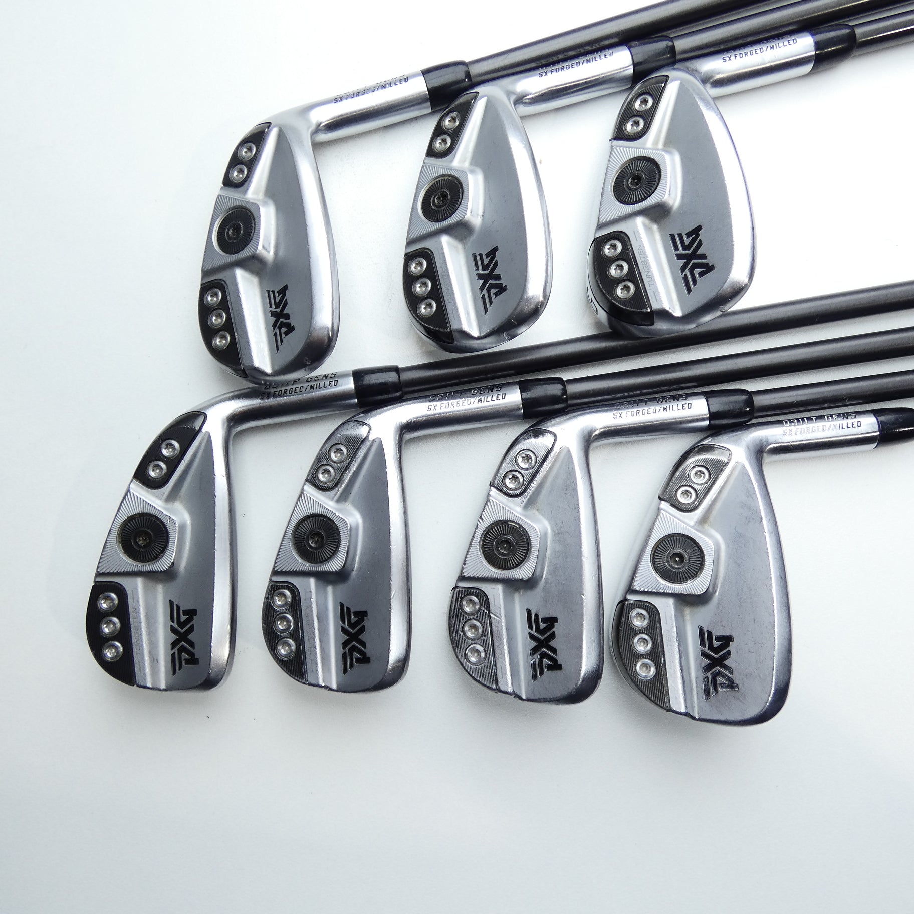 Used PXG 0311 P GEN5 Iron Set / 5 - PW + GW / Stiff Flex