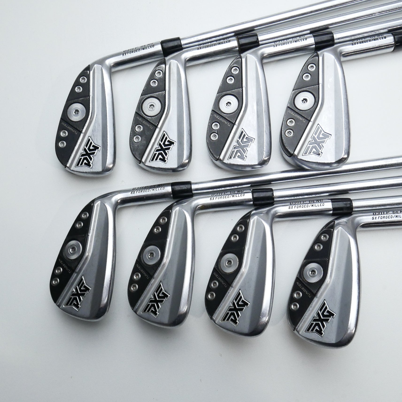 Used PXG 0311 P GEN6 Iron Set / 4 - PW + GW / Stiff Flex