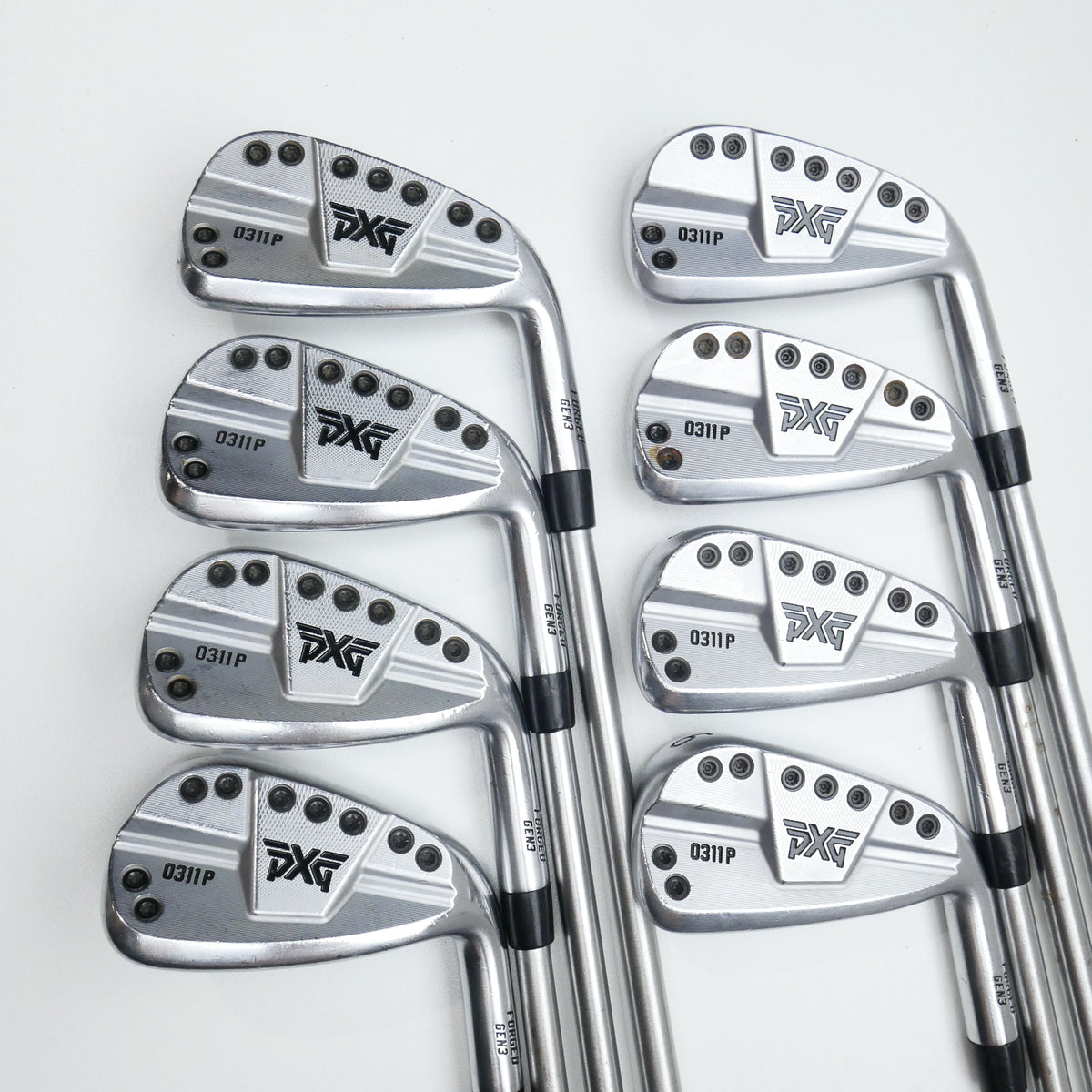 Used PXG 0311 P Gen 3 Iron Set / 3 - PW / Stiff Flex
