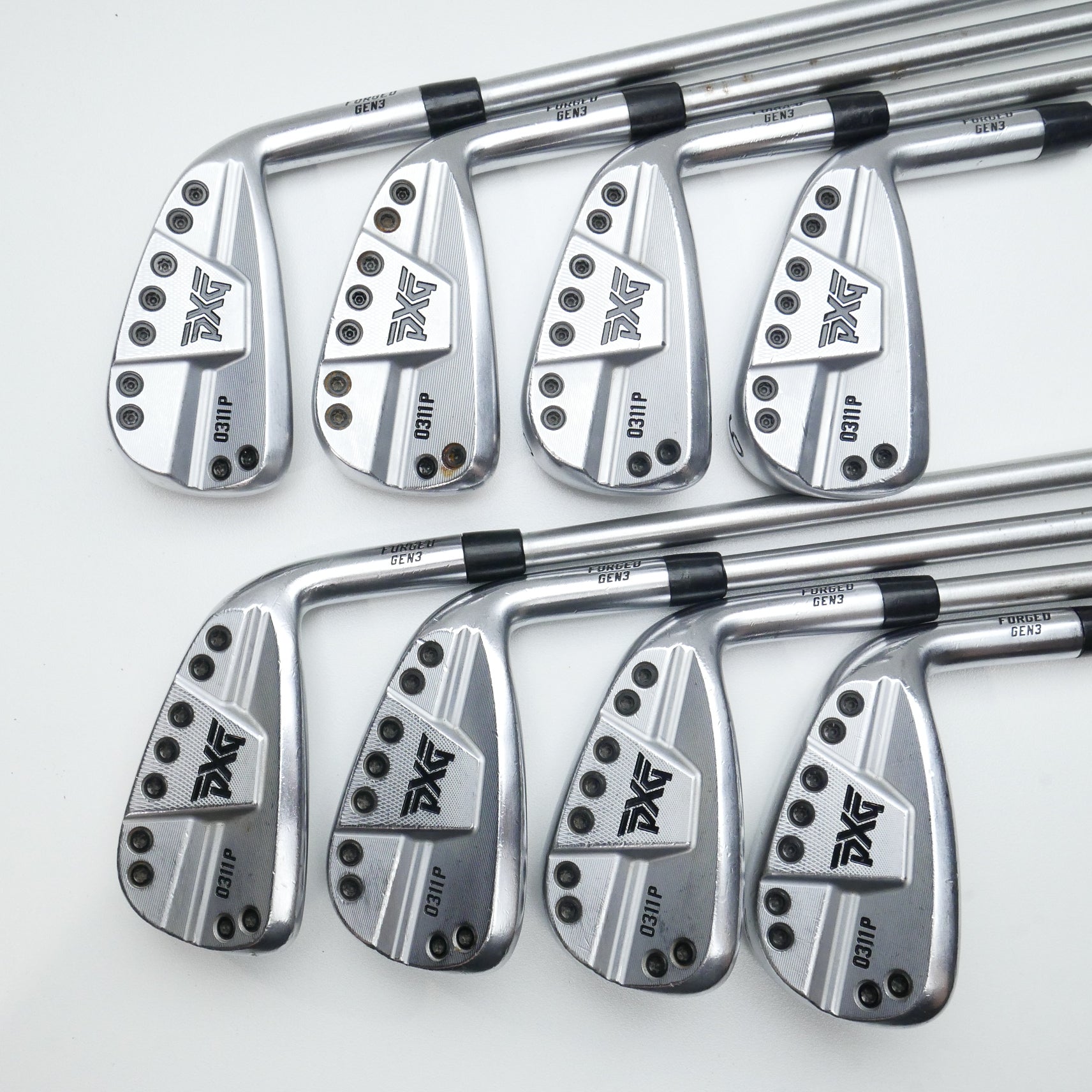 Used PXG 0311 P Gen 3 Iron Set / 3 - PW / Stiff Flex