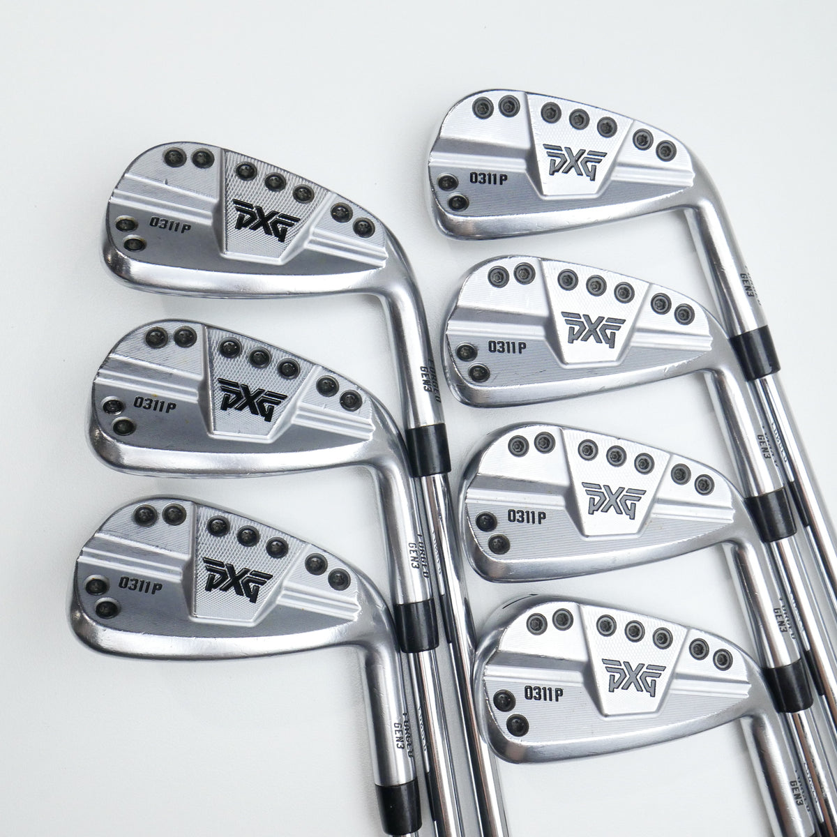 Used PXG 0311 P Gen 3 Iron Set / 4 - PW / Stiff Flex