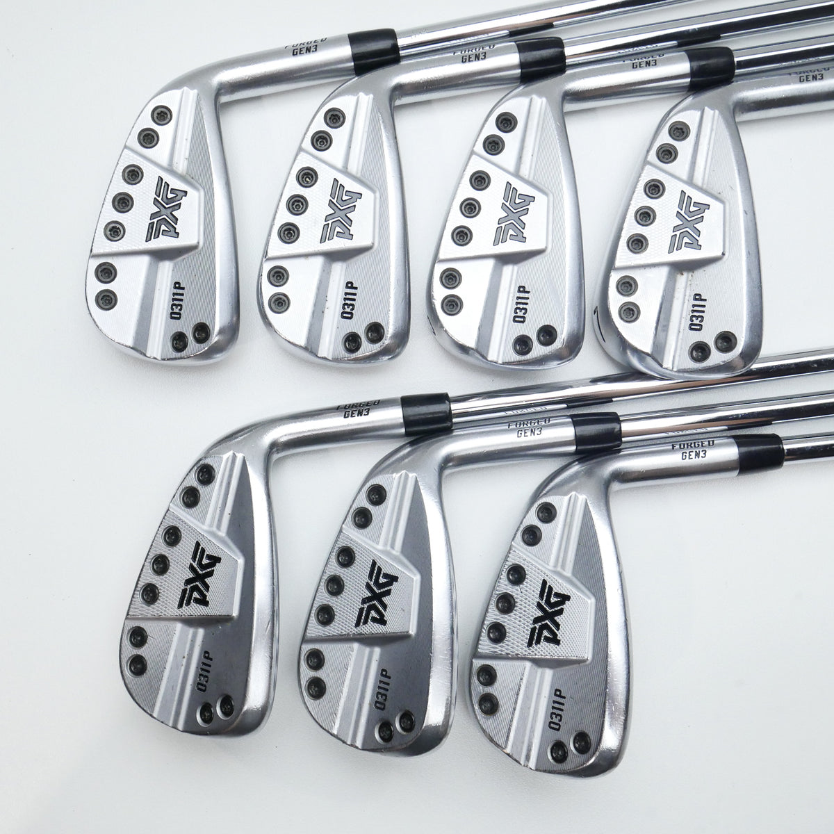 Used PXG 0311 P Gen 3 Iron Set / 4 - PW / Stiff Flex