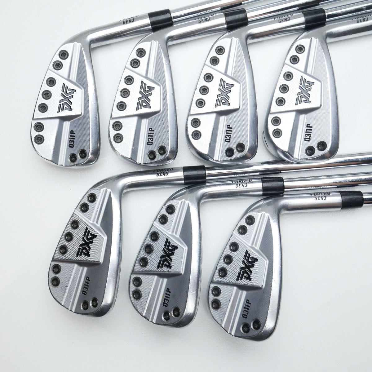 Used PXG 0311 P Gen 3 Iron Set / 4 - PW / Stiff Flex