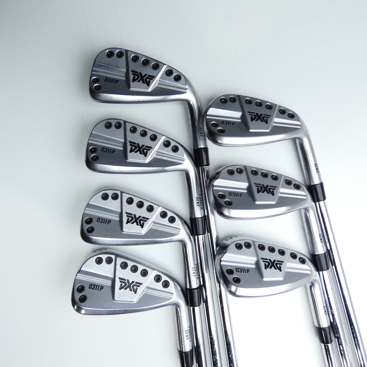 Used PXG 0311 P Gen 3 Iron Set / 5 - PW + GW / Regular Flex
