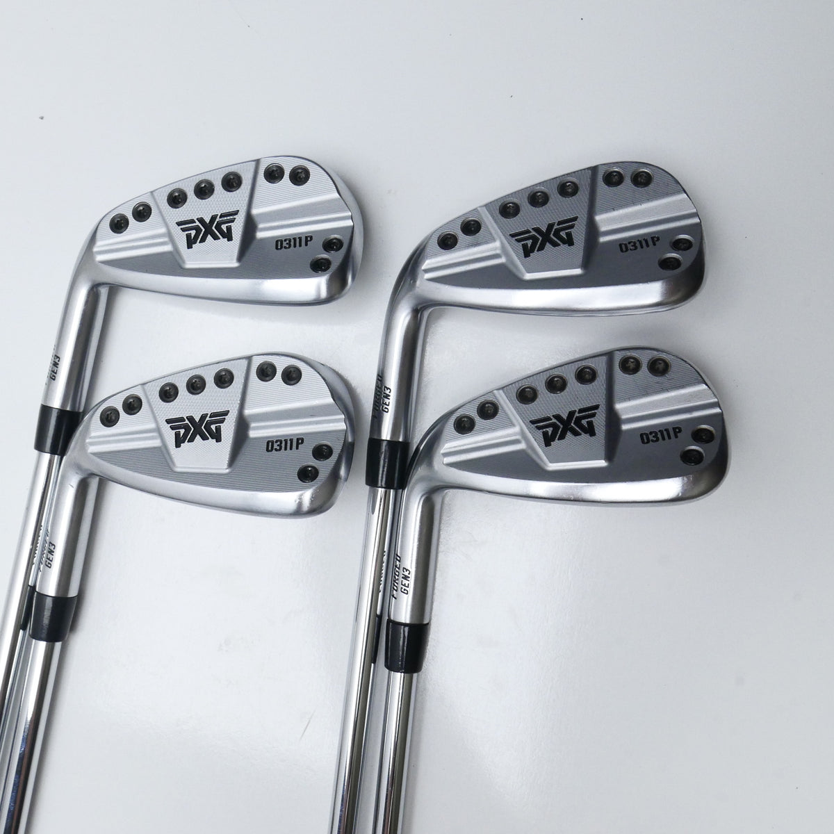 Used PXG 0311 P Gen 3 Iron Set / 7 - PW / Stiff Flex / Left Handed