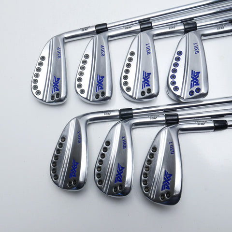 Used PXG 0311 P and 0311 T GEN 2 Combo Iron Set / 4 - PW / X-Stiff Flex