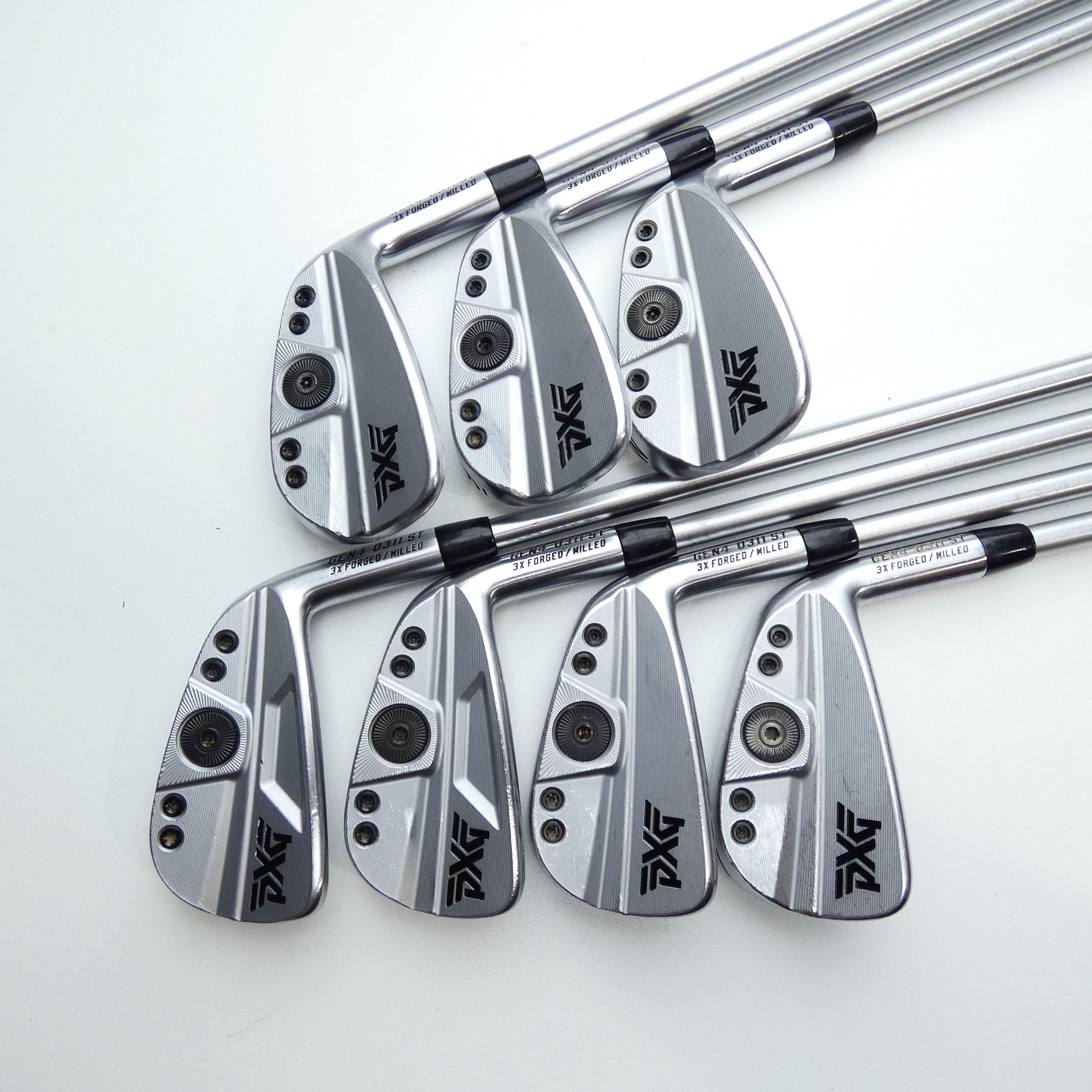 Used PXG 0311 ST GEN 4 Iron Set / 4 - PW / Stiff Flex