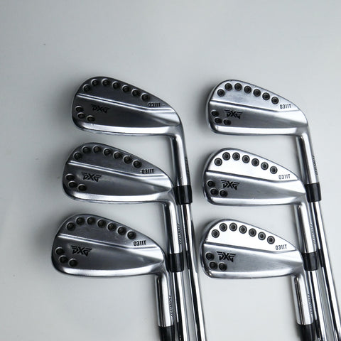Used PXG 0311 T Chrome Iron Set / 5 - PW / Stiff Flex