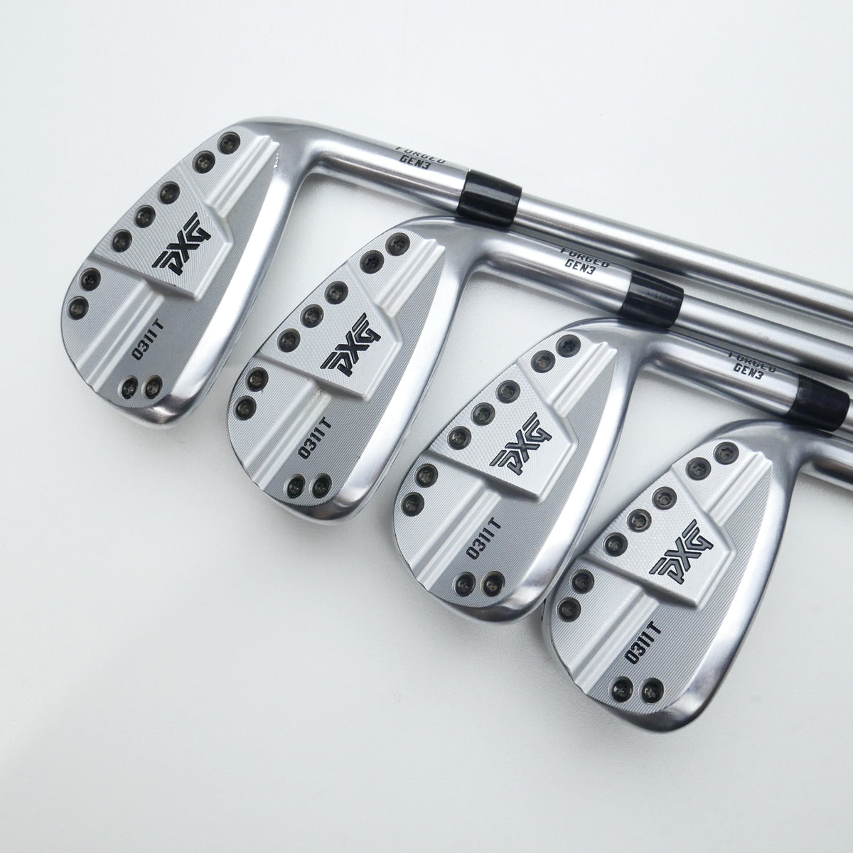 Used PXG 0311 T GEN 3 Iron Set / 4 - PW + GW / Regular Flex