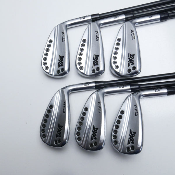 Used PXG 0311 XF GEN 2 Chrome Iron Set / 5 - PW / Regular Flex