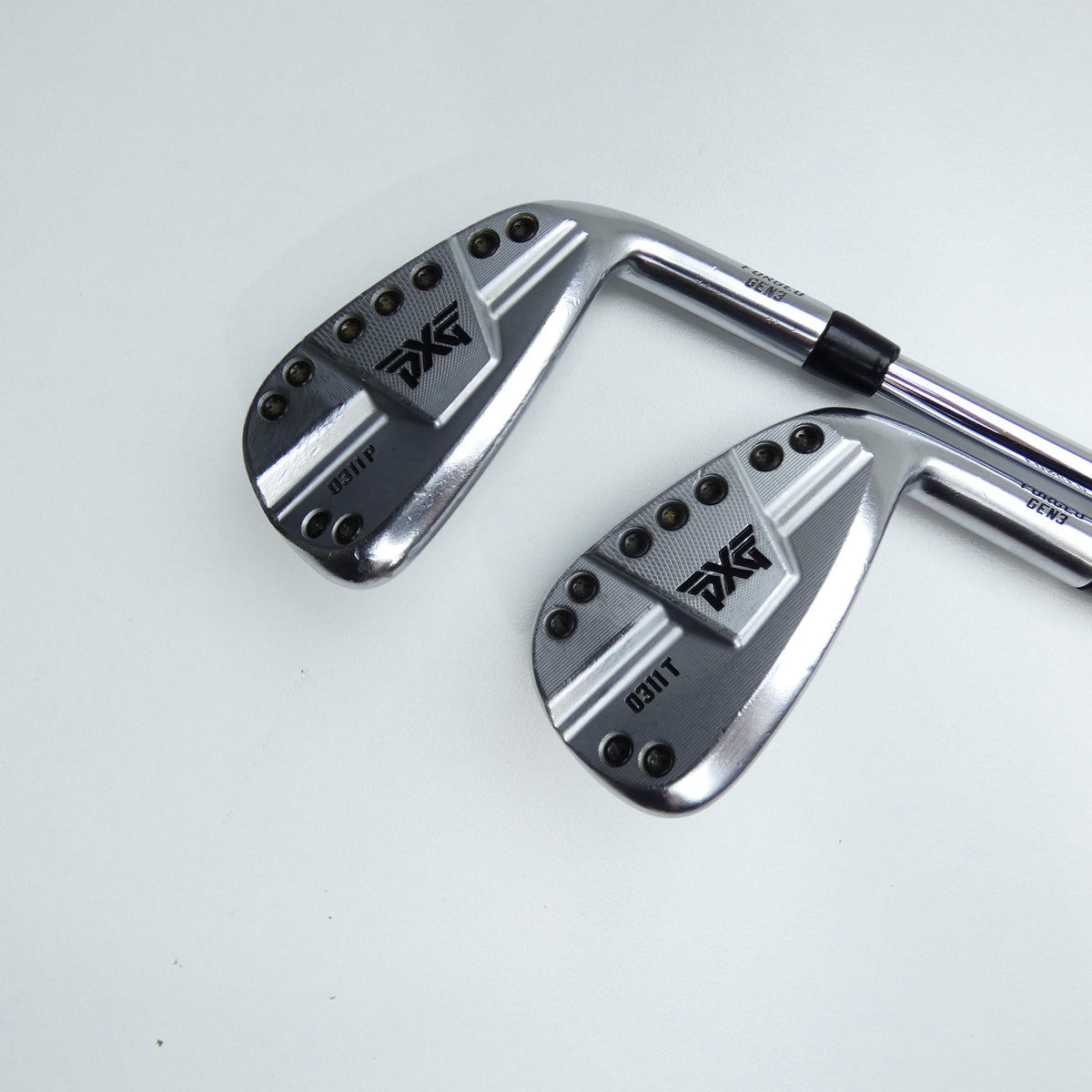 Used PXG 0311 XP & 0311 P & 0311 T GEN 3 Combo Set Iron Set / 5 - 9 IRON / Stif