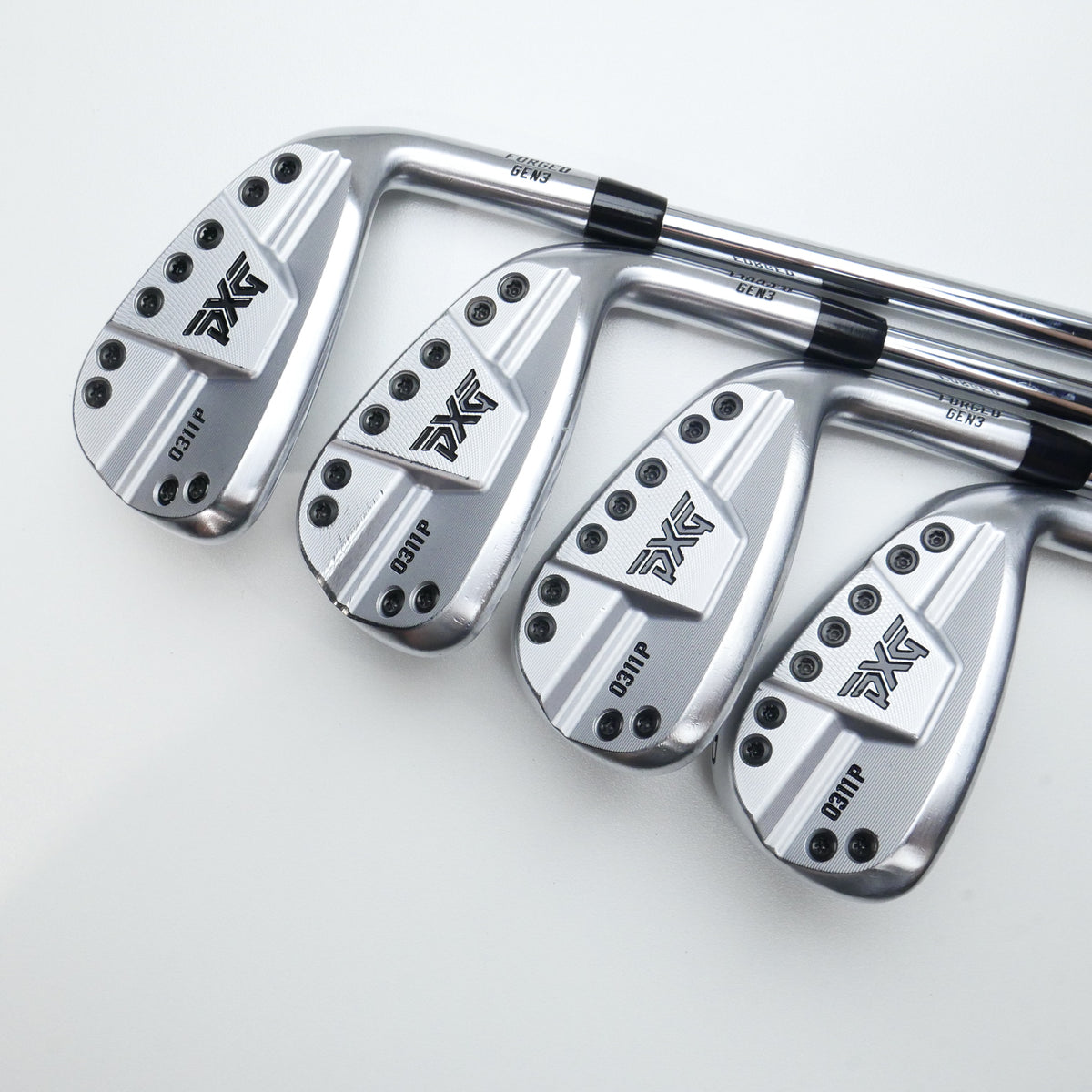 Used PXG 0311 XP & 0311 P Gen 3 Combo Set Iron Set / 4 - PW + GW / Regular Flex