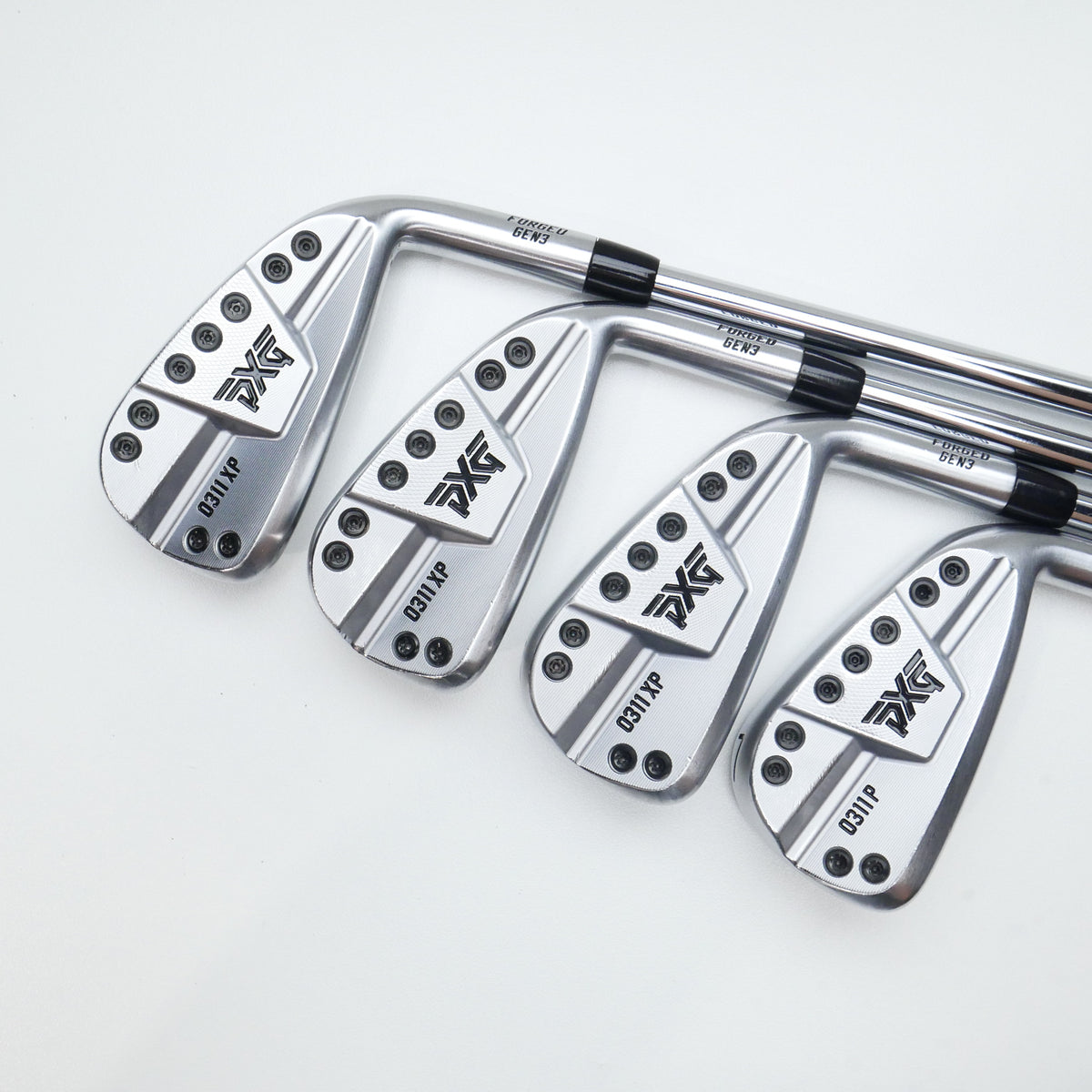 Used PXG 0311 XP & 0311 P Gen 3 Combo Set Iron Set / 4 - PW + GW / Regular Flex
