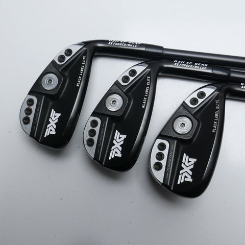 Used PXG 0311 XP Gen 5 Black Label Elite Iron Set / 4 - PW / Regular Flex