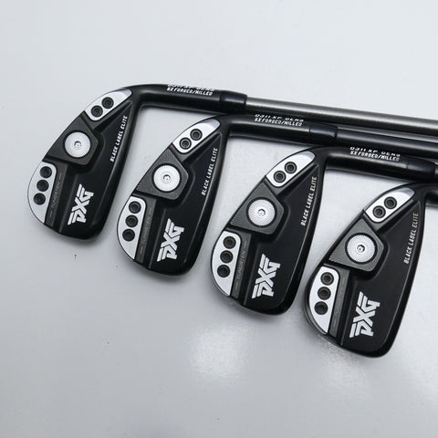 Used PXG 0311 XP Gen 5 Black Label Elite Iron Set / 4 - PW / Regular Flex